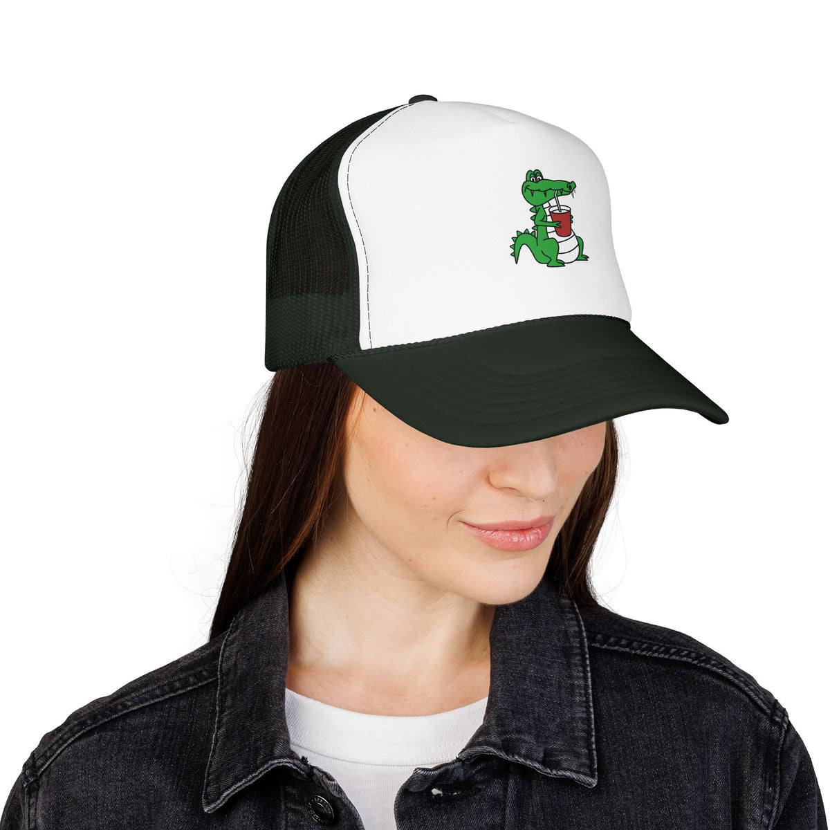 Cocktail Gator Snap Hat