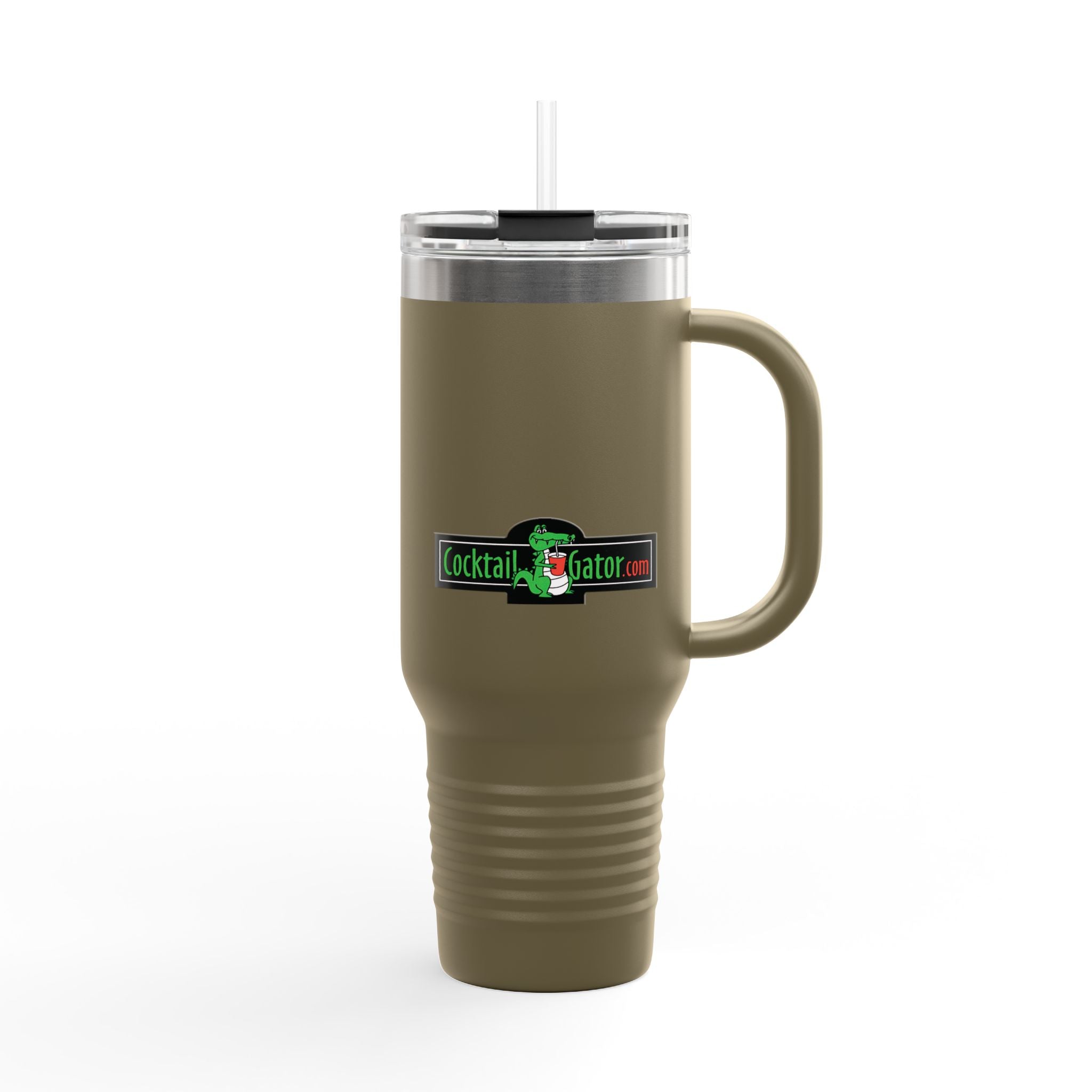 40oz Insulated Travel Mug – Cocktail Gator