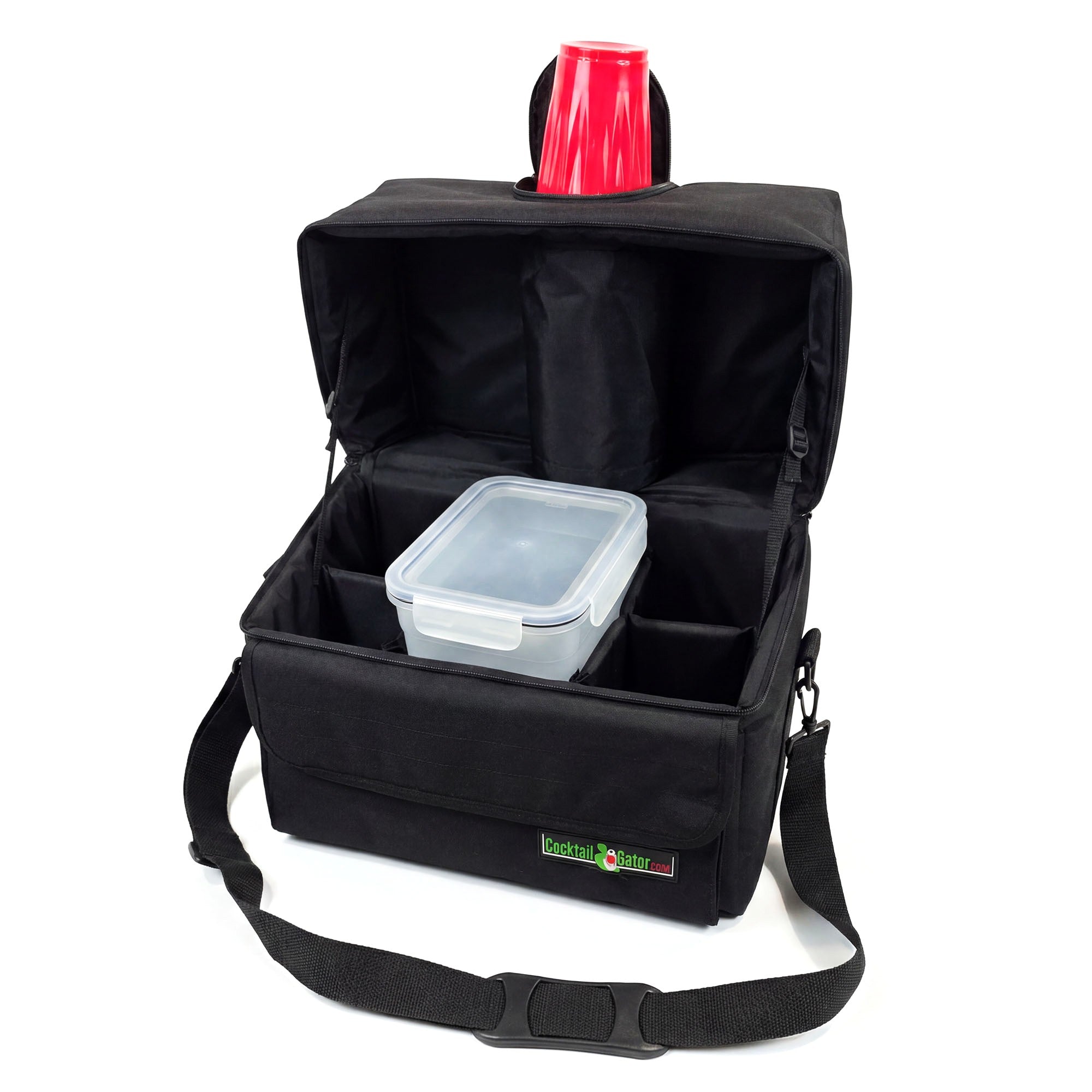 Portable Cocktail Bar - Walk About Gator - Black