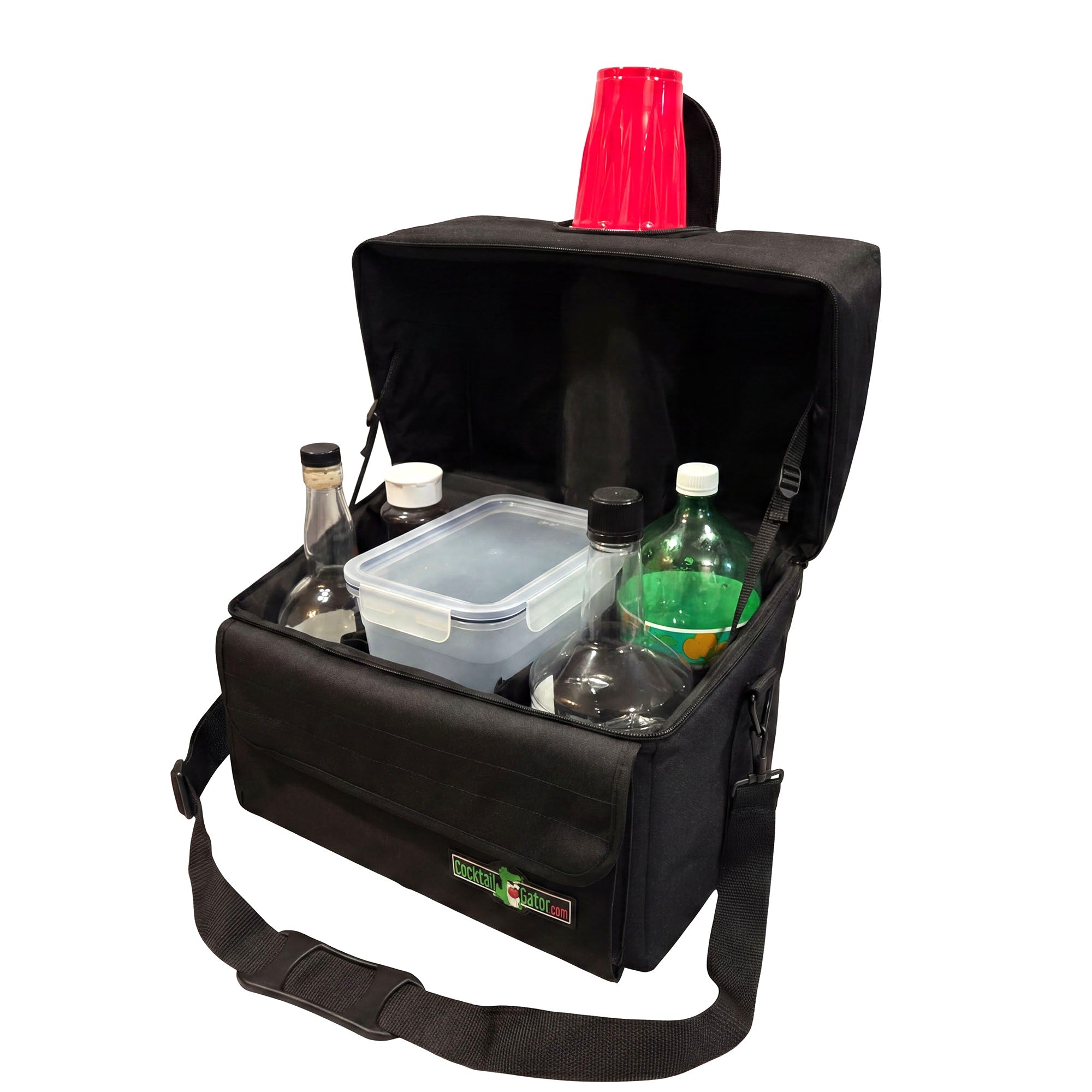 Portable Cocktail Bar - Walk About Gator - Black