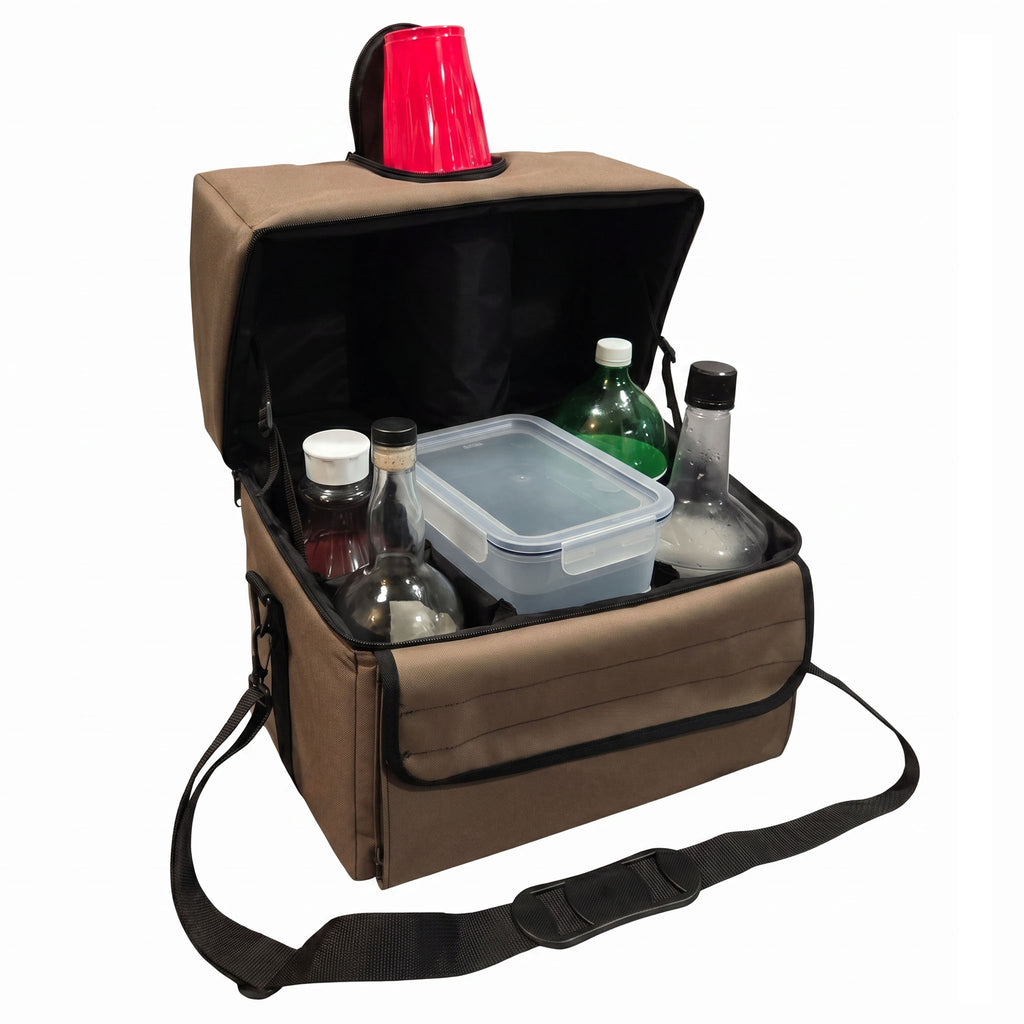 Portable Cocktail Bar - Walk About Gator - British Khaki
