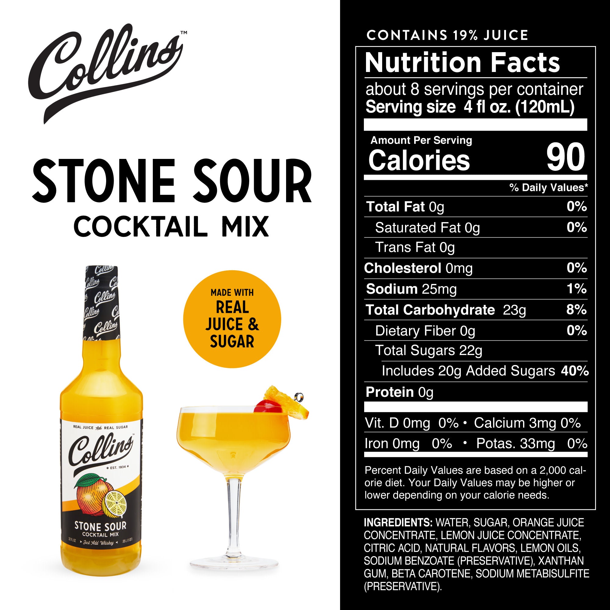 Stone Sour Cocktail Mix 32 oz