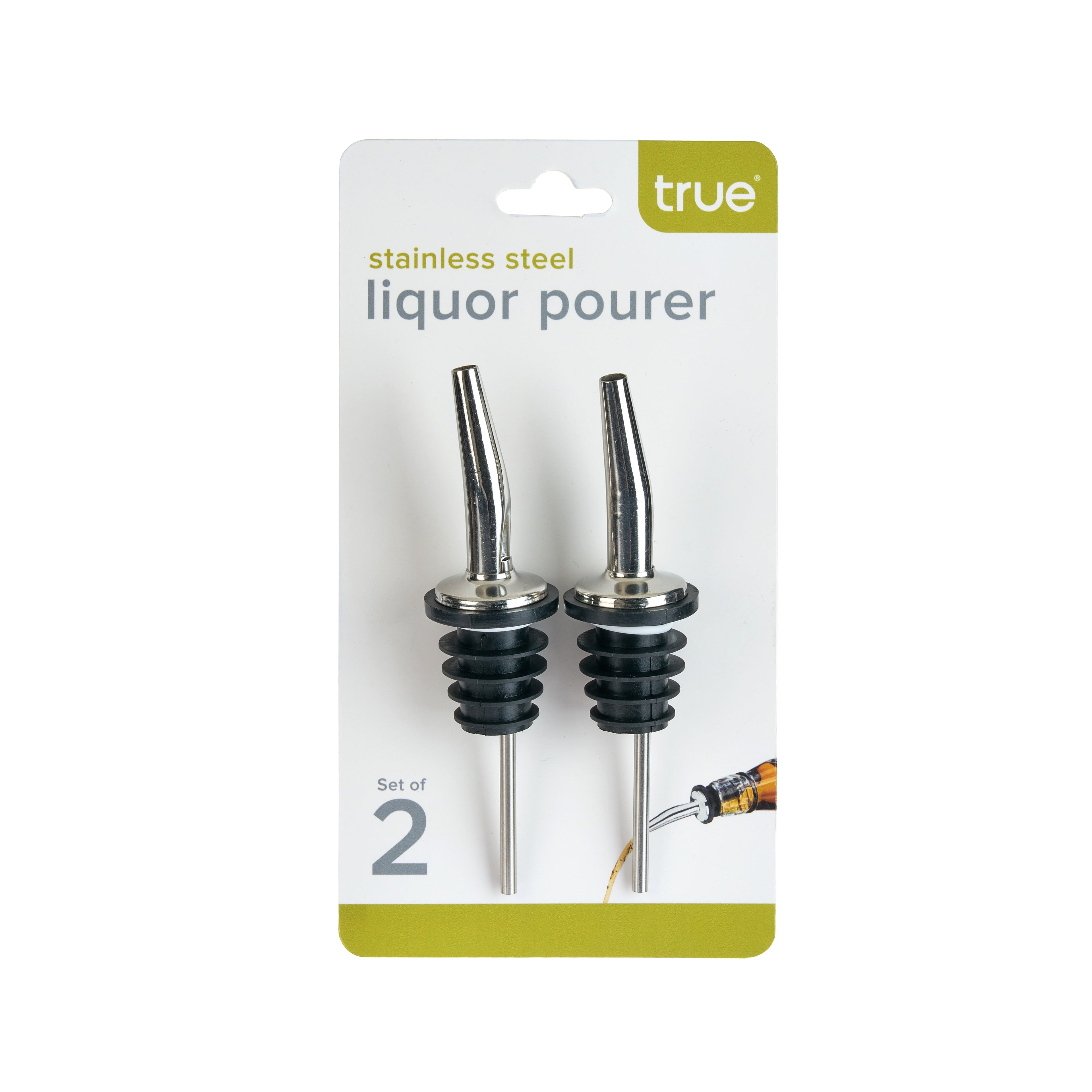 Stream Stainless Steel Pour Spout, Set of 2